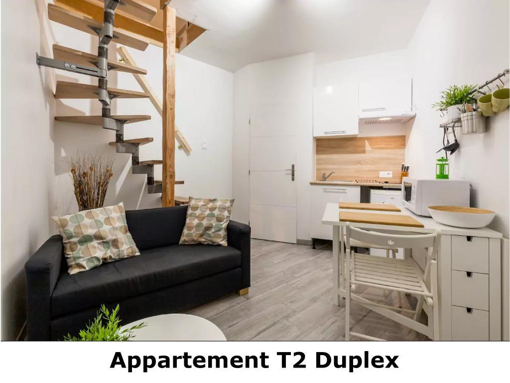 Appartement T2 Duplex ルヴェル エクステリア 写真